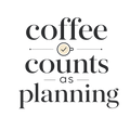 coffee counts as planning