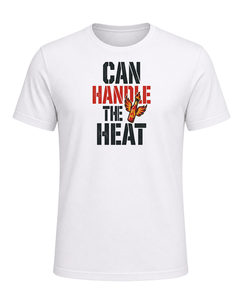 CAN HANDLE THE HEAT — White