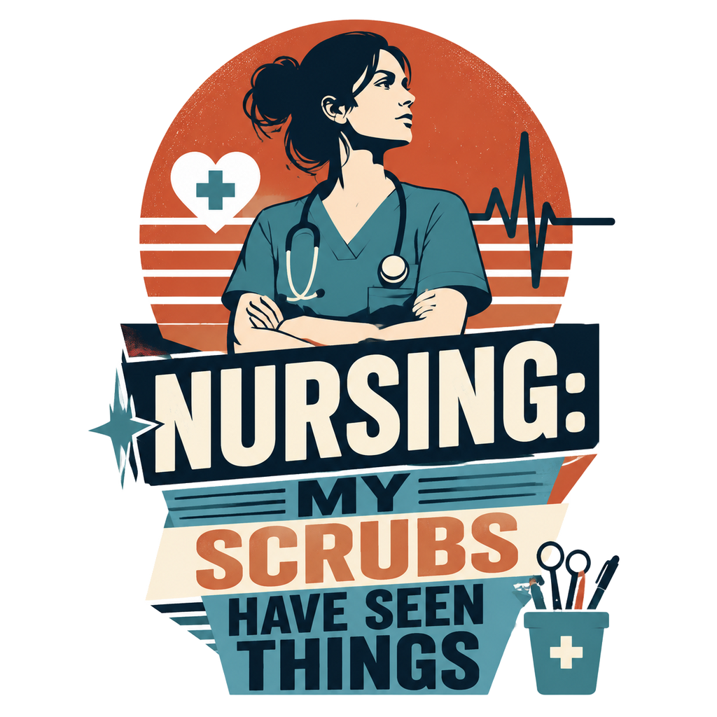NURSING: MY SCRUBS HAVE SEEN THINGS