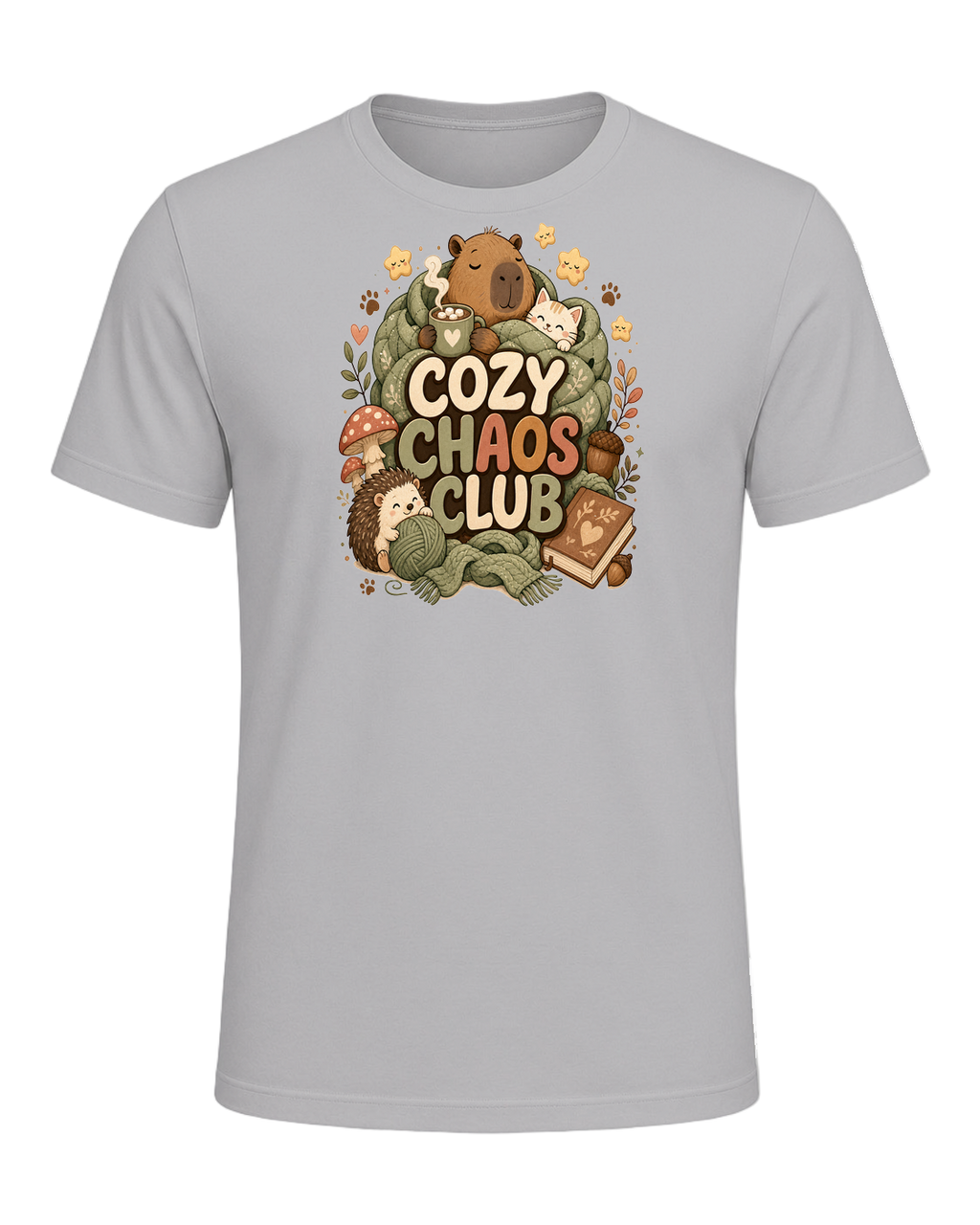 COZY CHAOS CLUB — Athletic Heather