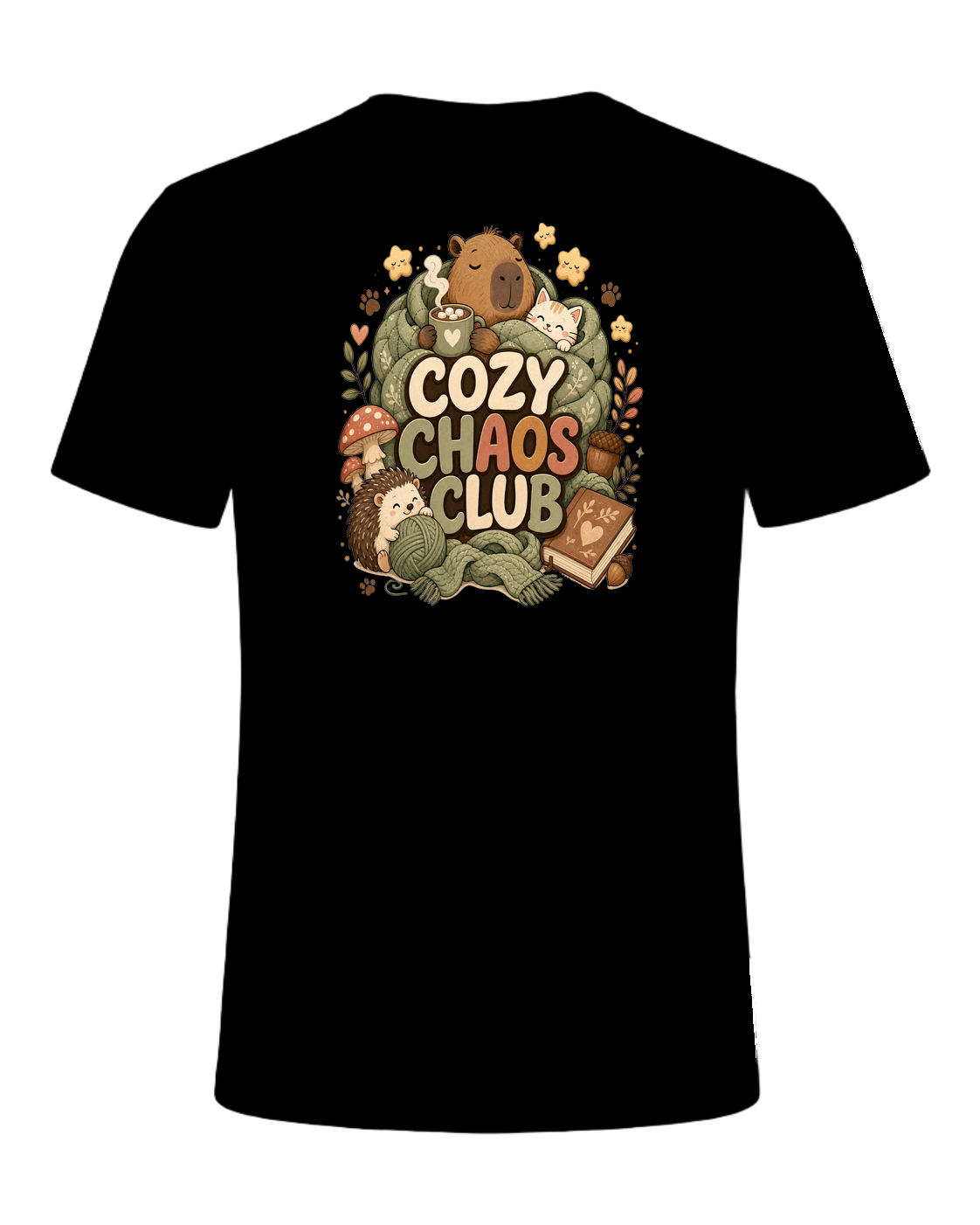 COZY CHAOS CLUB — Black