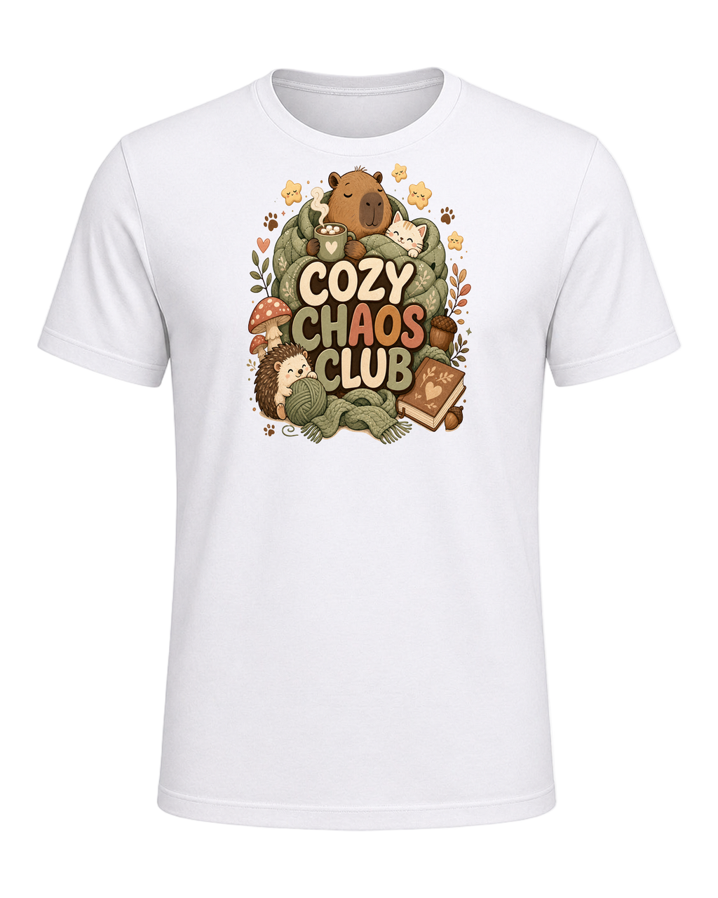 COZY CHAOS CLUB — White