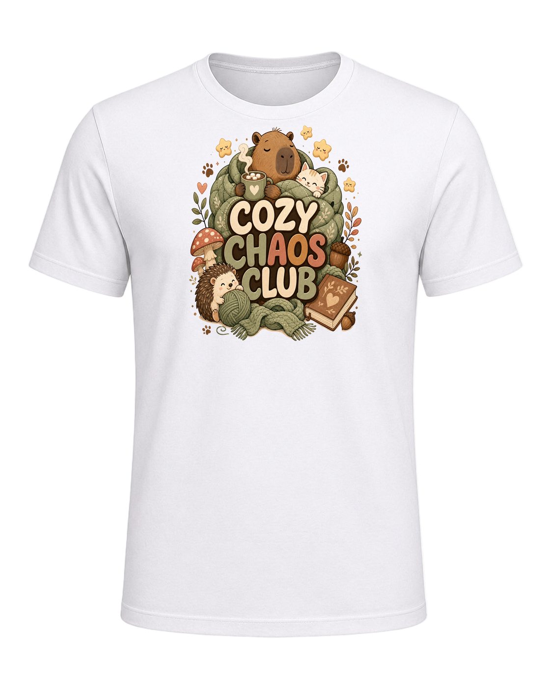 COZY CHAOS CLUB — White