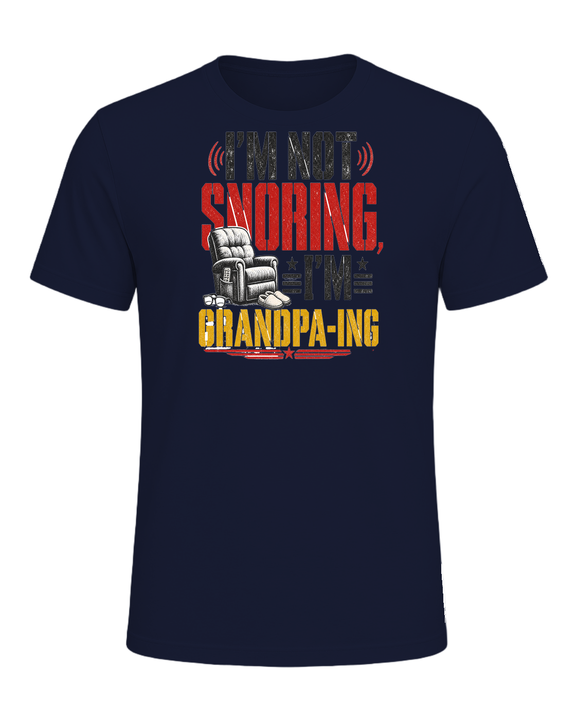 I'm not snoring, I'm grandpa-ing — Navy