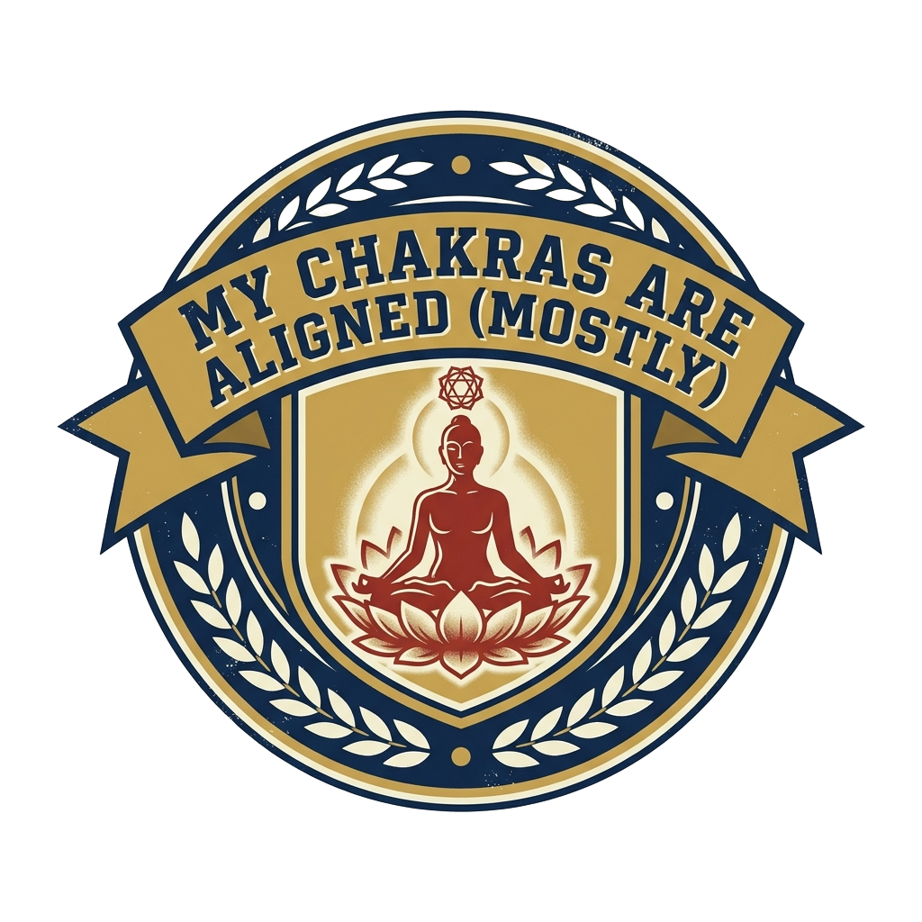 MY CHAKRAS ARE ALIGNED (MOSTLY)