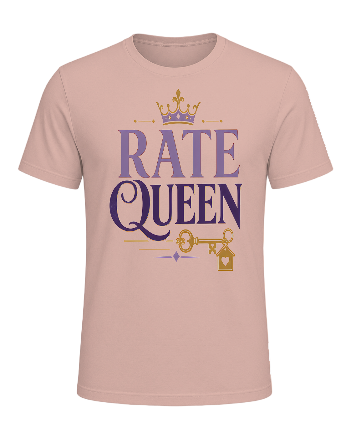 RATE QUEEN — Heather Prism Peach
