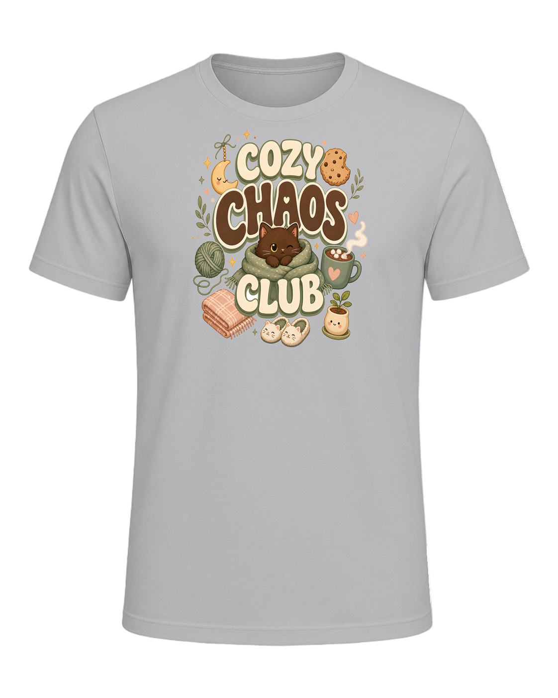 COZY CHAOS CLUB — Athletic Heather