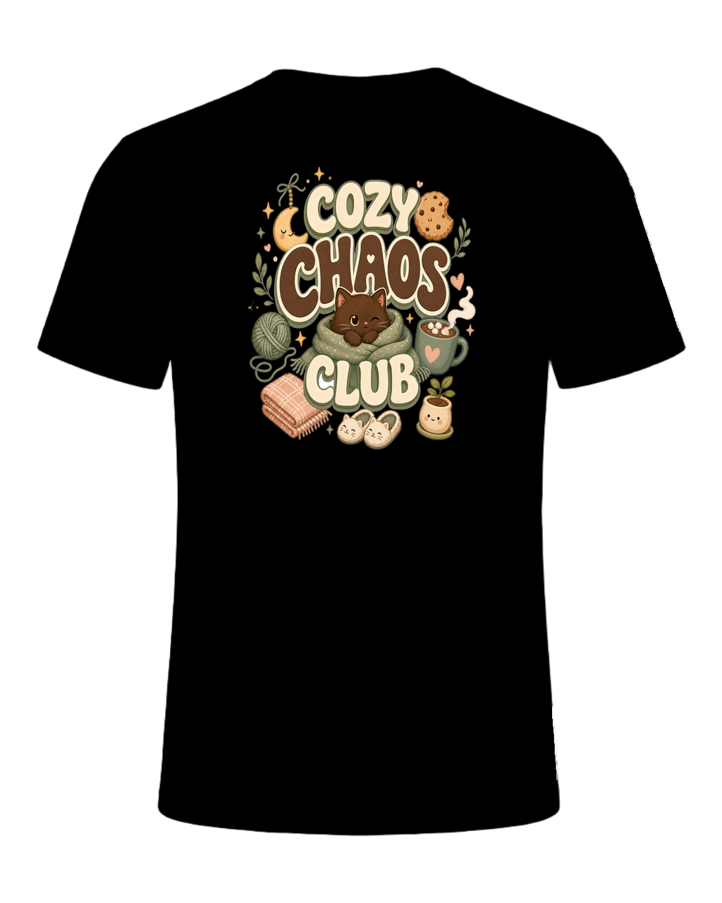 COZY CHAOS CLUB — Black
