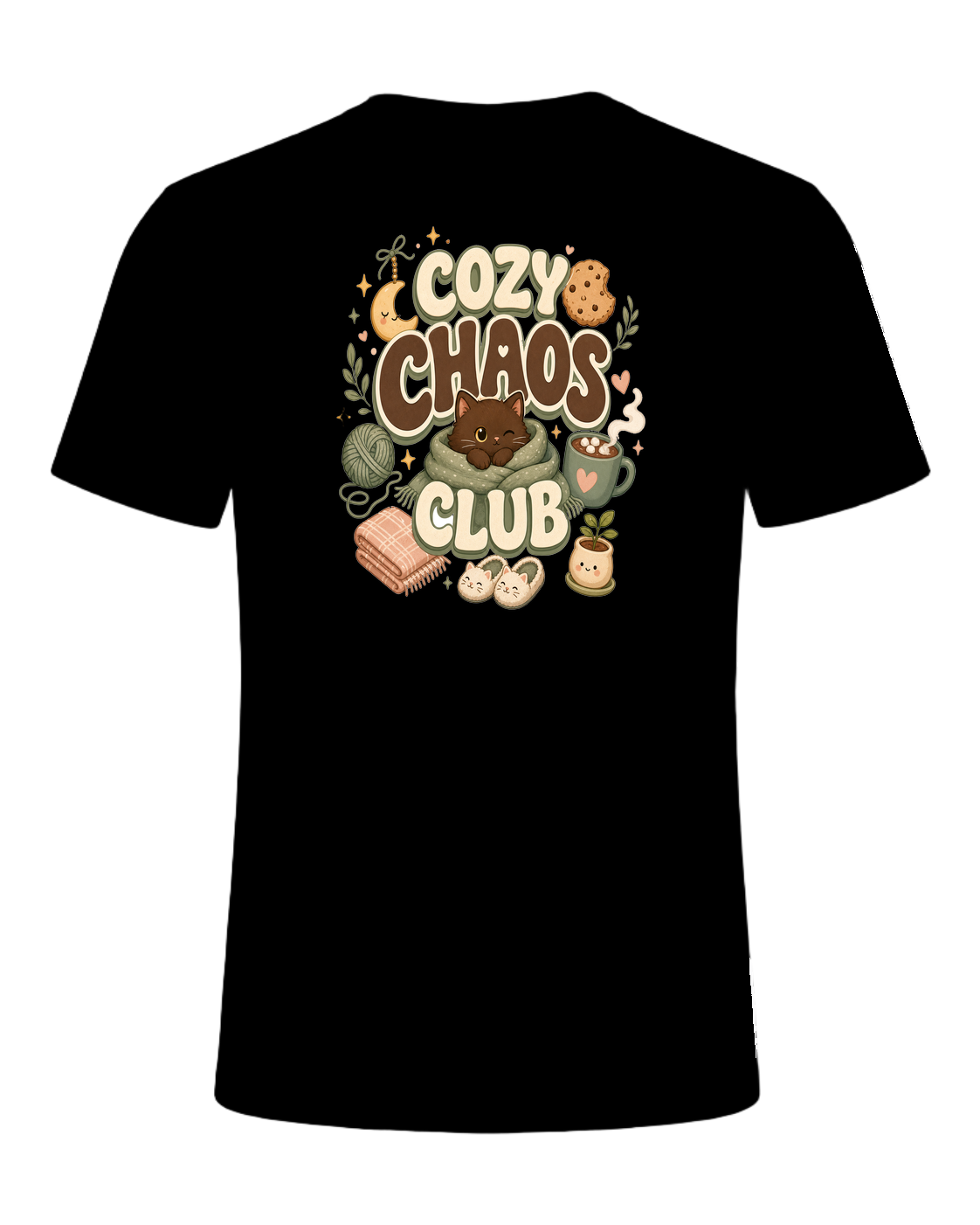 COZY CHAOS CLUB — Black
