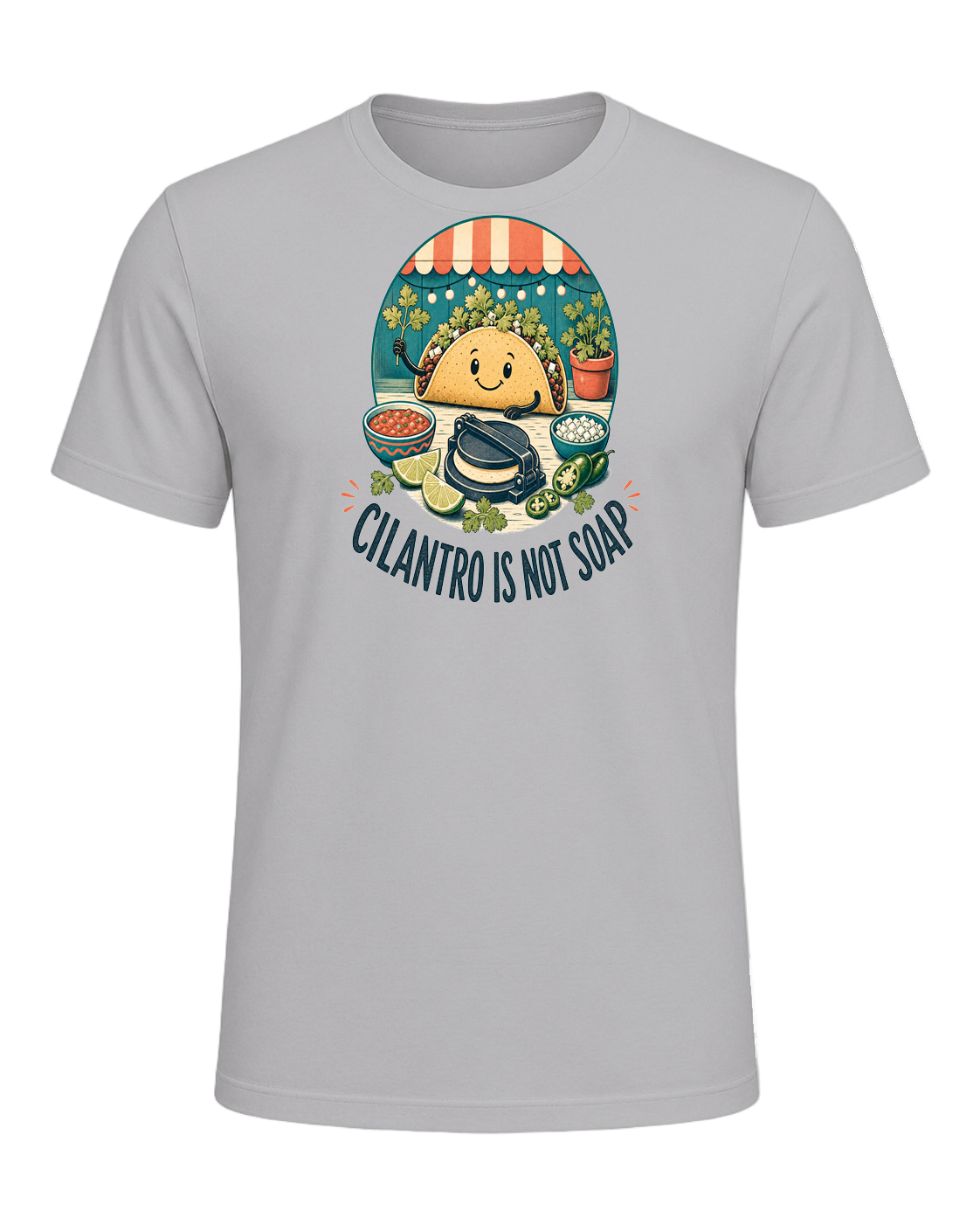 CILANTRO IS NOT SOAP — Athletic Heather