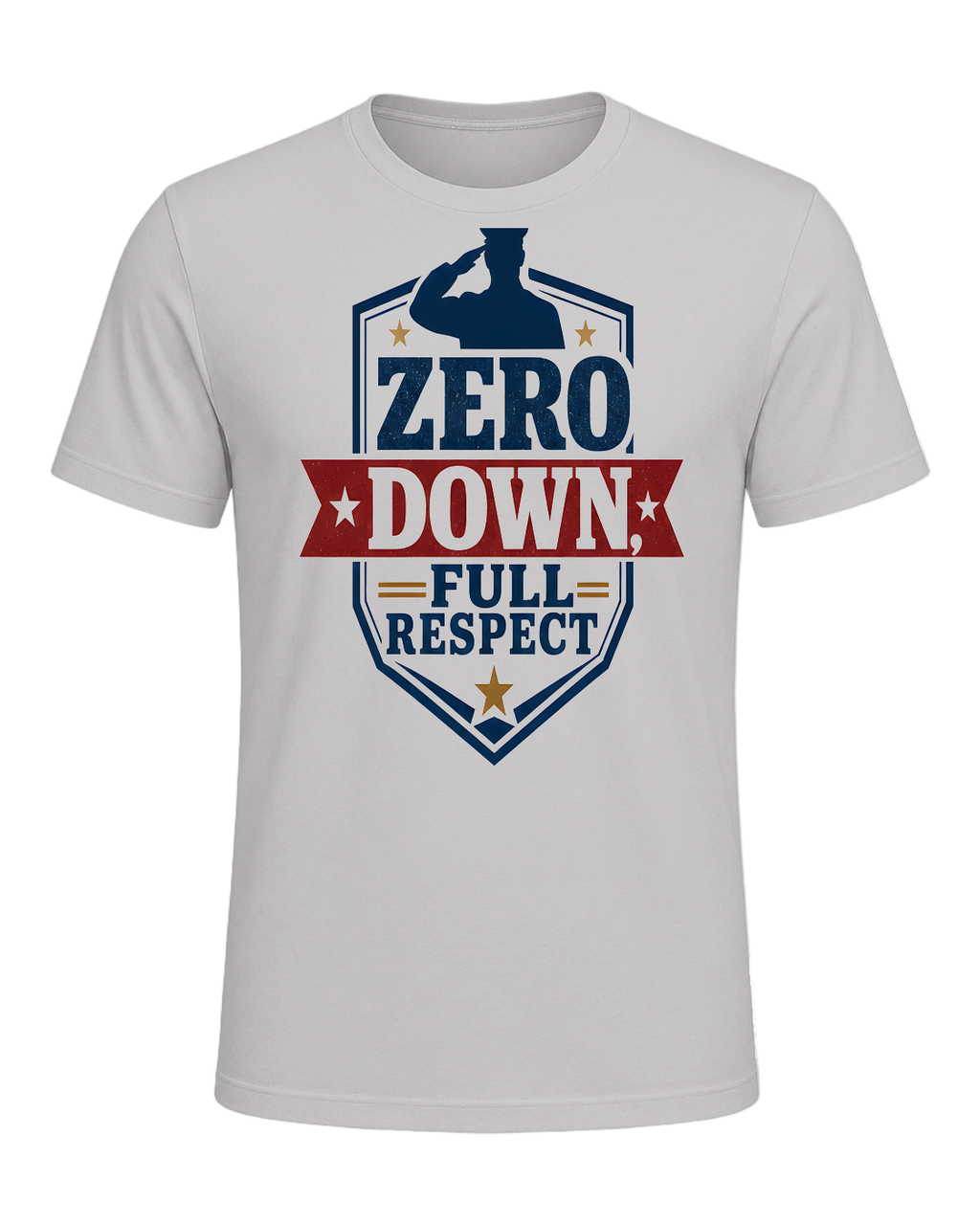 ZERO DOWN, FULL RESPECT — Silver