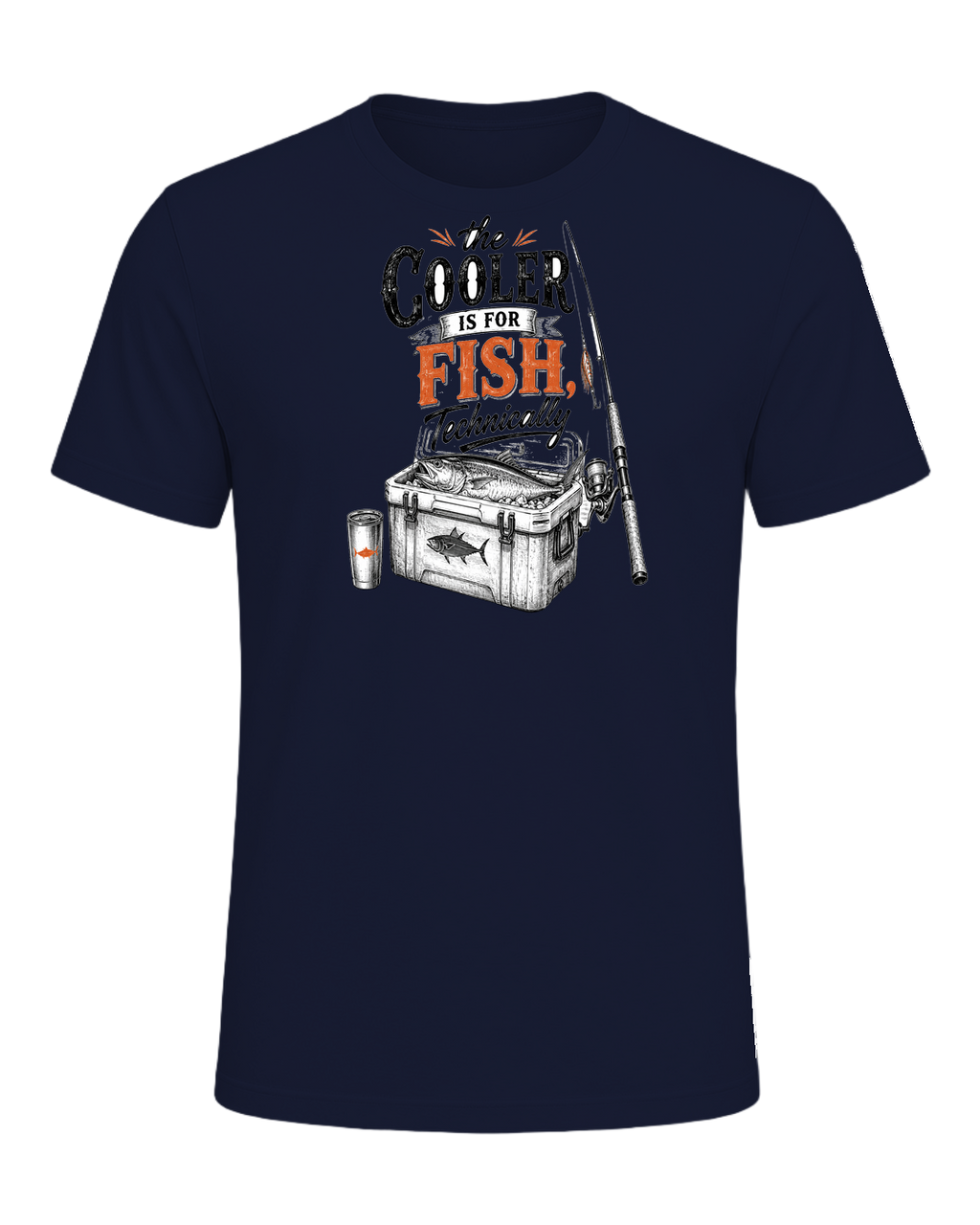 the cooler is for fish, technically — Navy