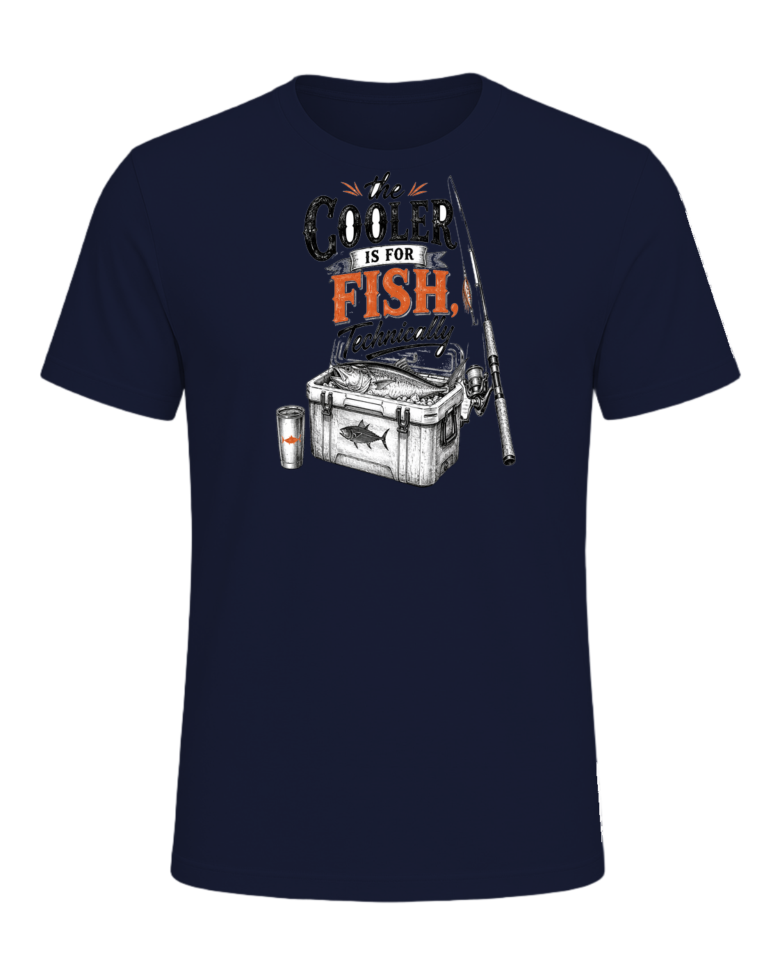 the cooler is for fish, technically — Navy