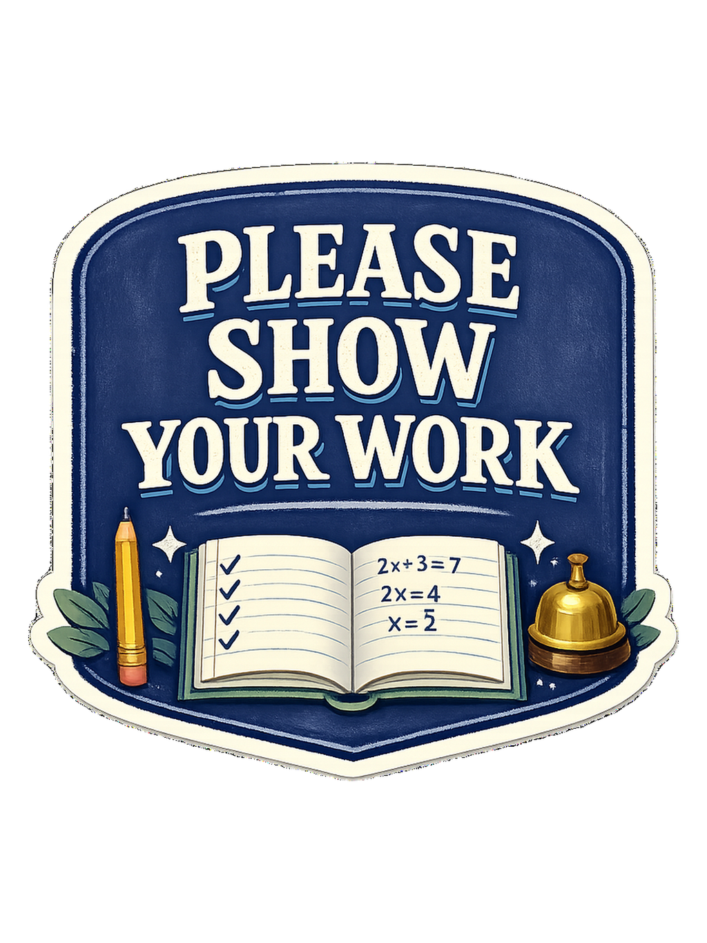 Please Show Your Work Tee