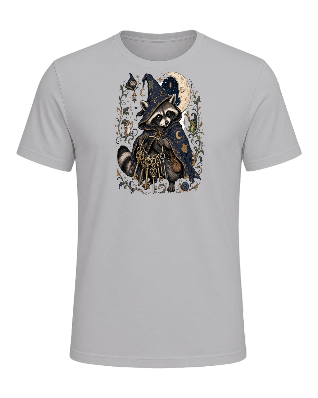 Raccoon Wizard Energy — Athletic Heather