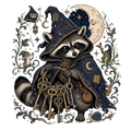 Raccoon Wizard Energy