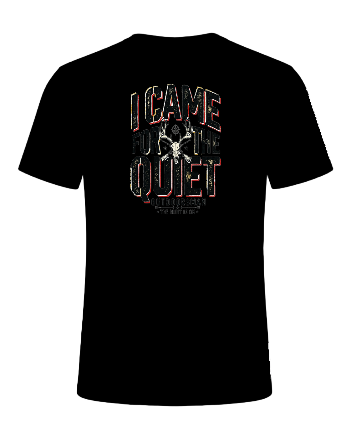 I CAME FOR THE QUIET — Black