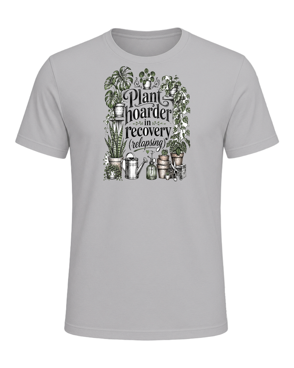 Plant hoarder in recovery (relapsing) — Athletic Heather