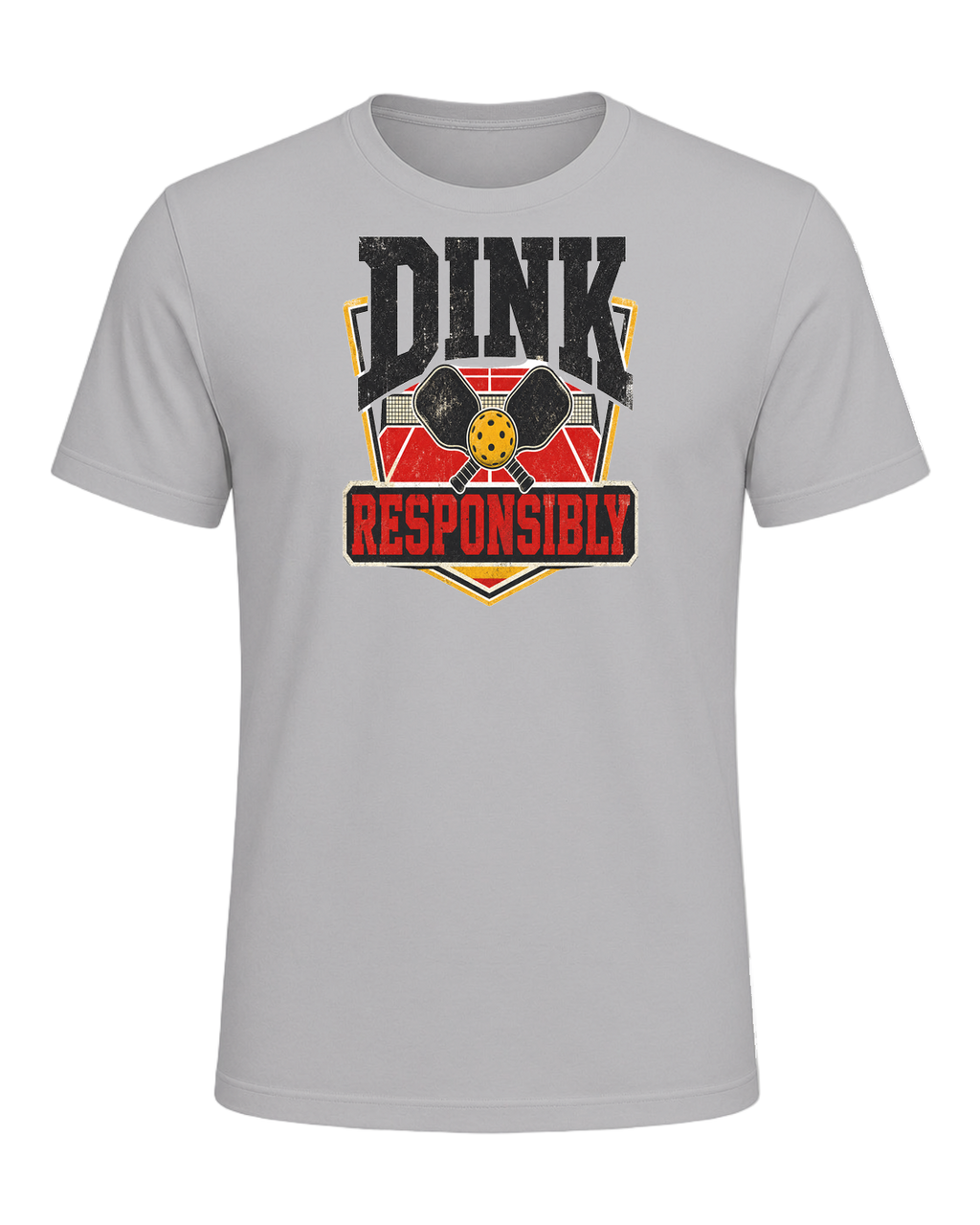 DINK RESPONSIBLY — Athletic Heather