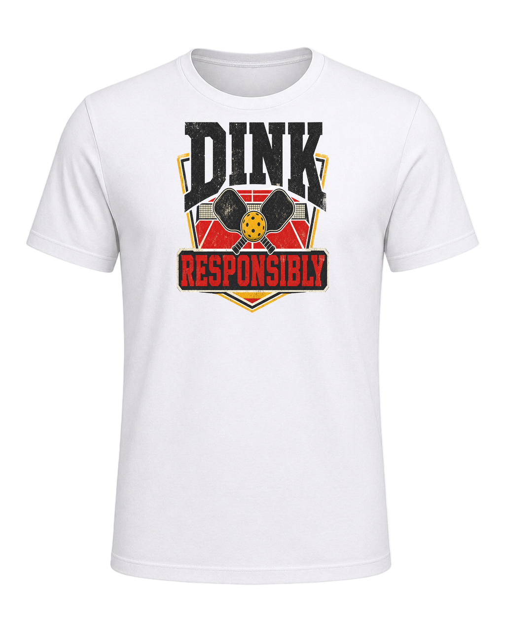 DINK RESPONSIBLY — White