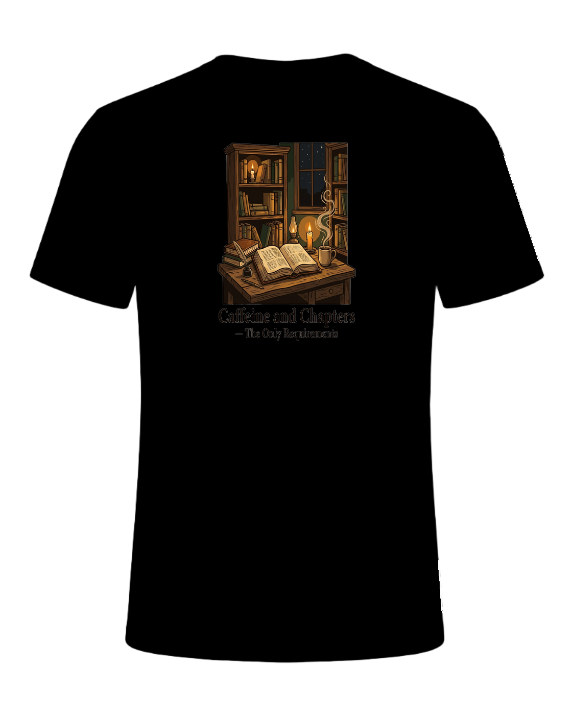 Books & Coffee — Black