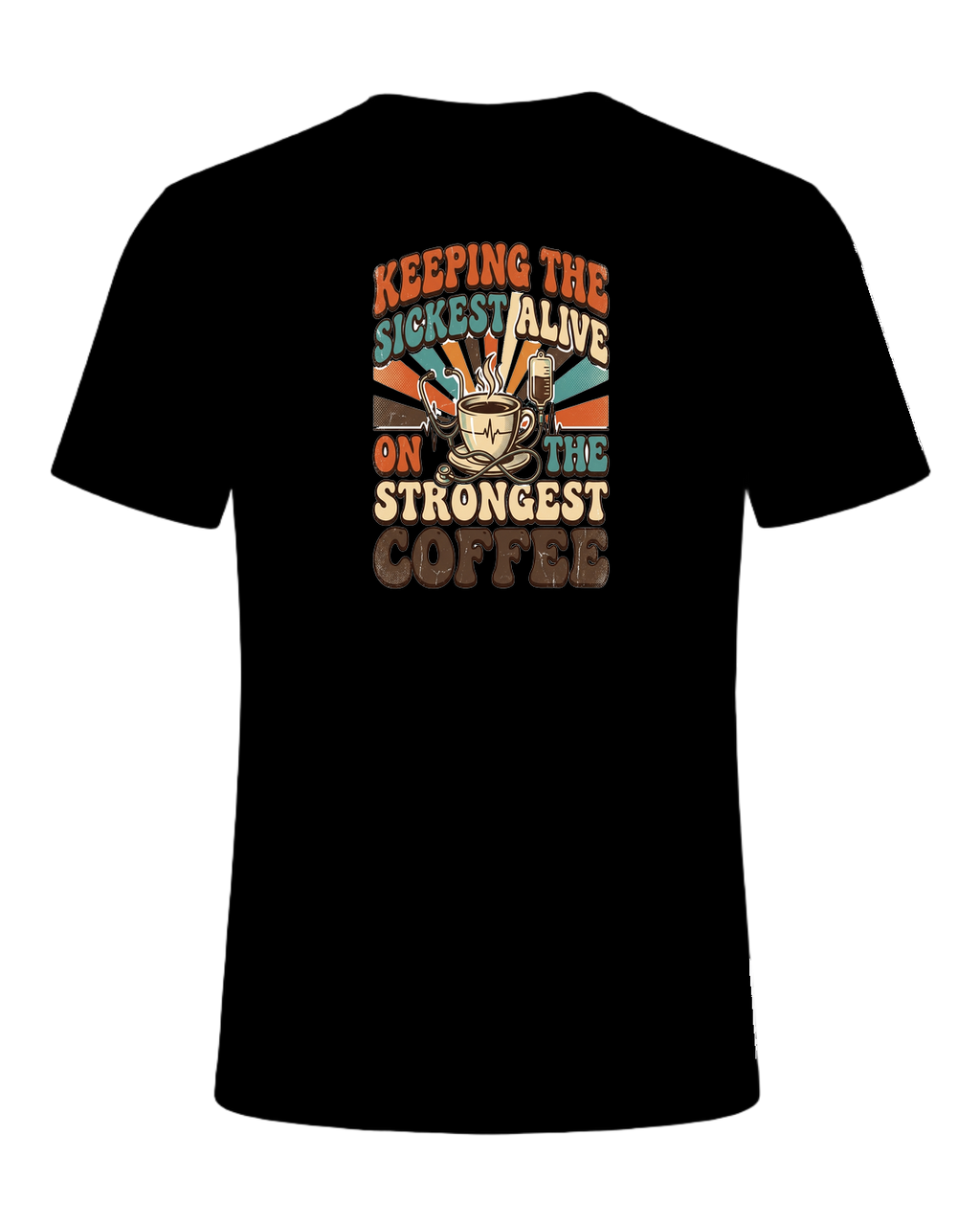 Keeping the sickest alive on the strongest coffee — Black