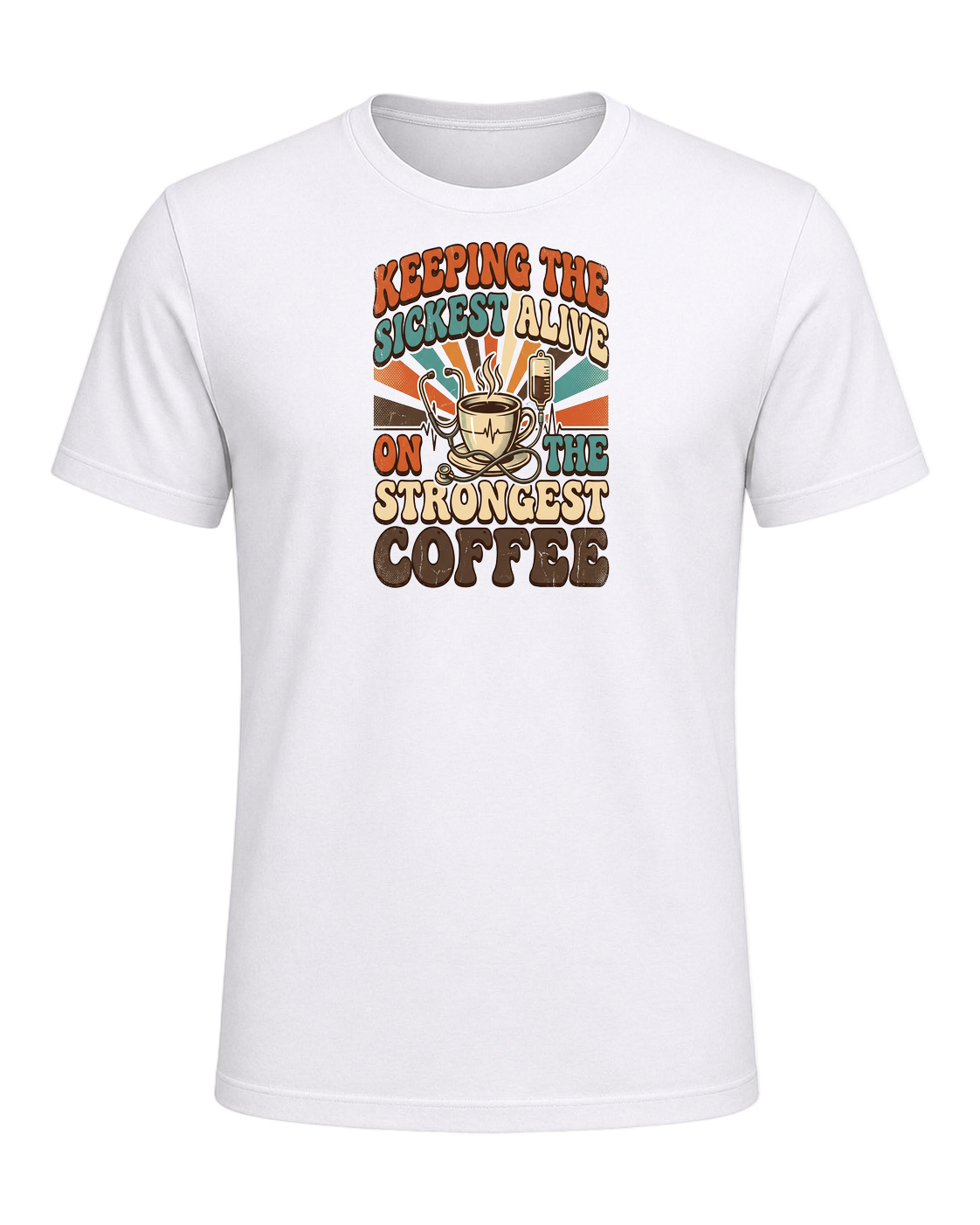 Keeping the sickest alive on the strongest coffee — White