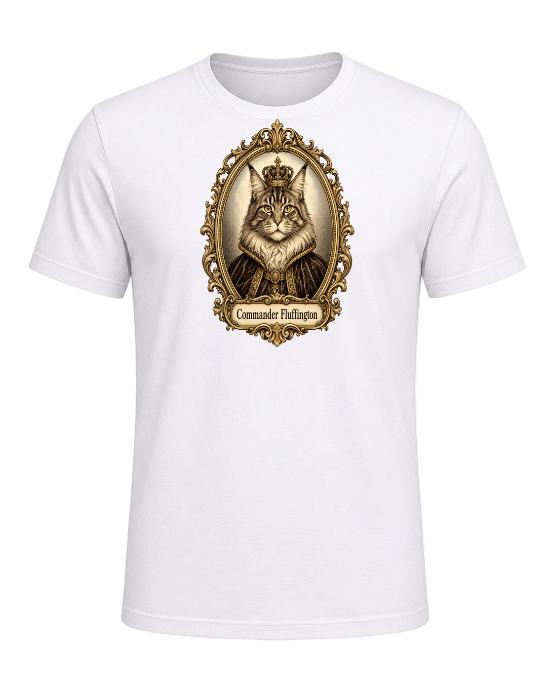 Maine Coon Royalty — White