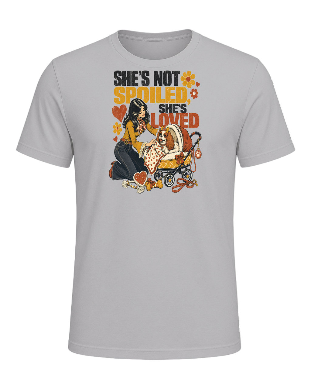 She's not spoiled, she's loved — Athletic Heather