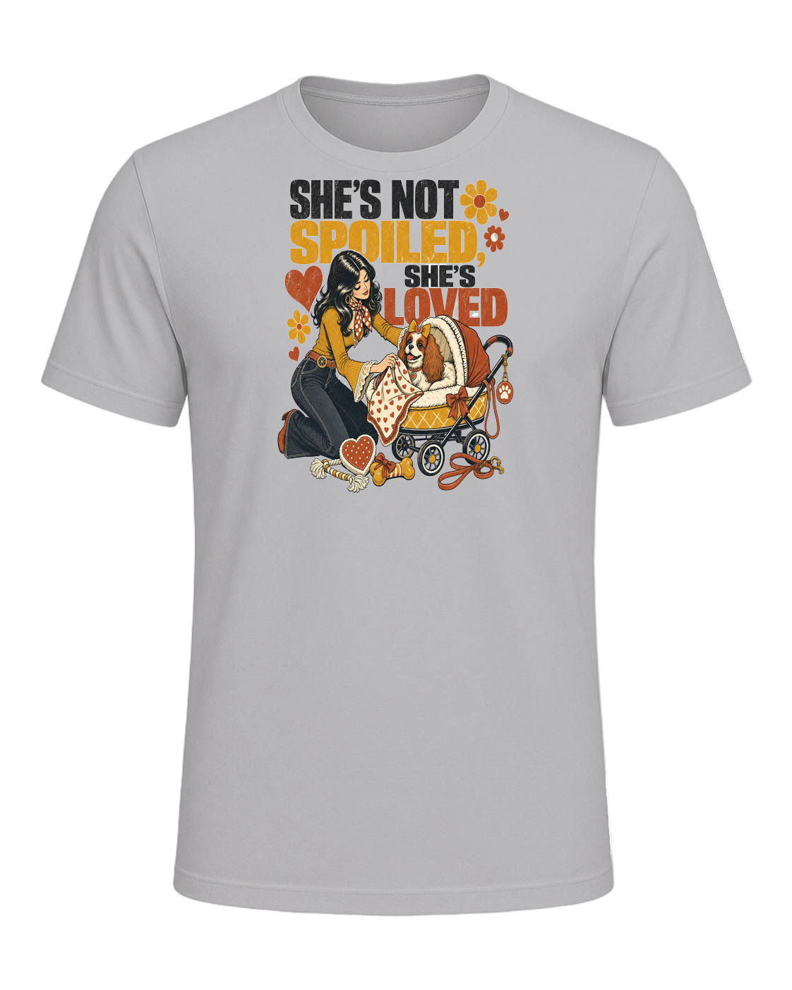 She's not spoiled, she's loved — Athletic Heather