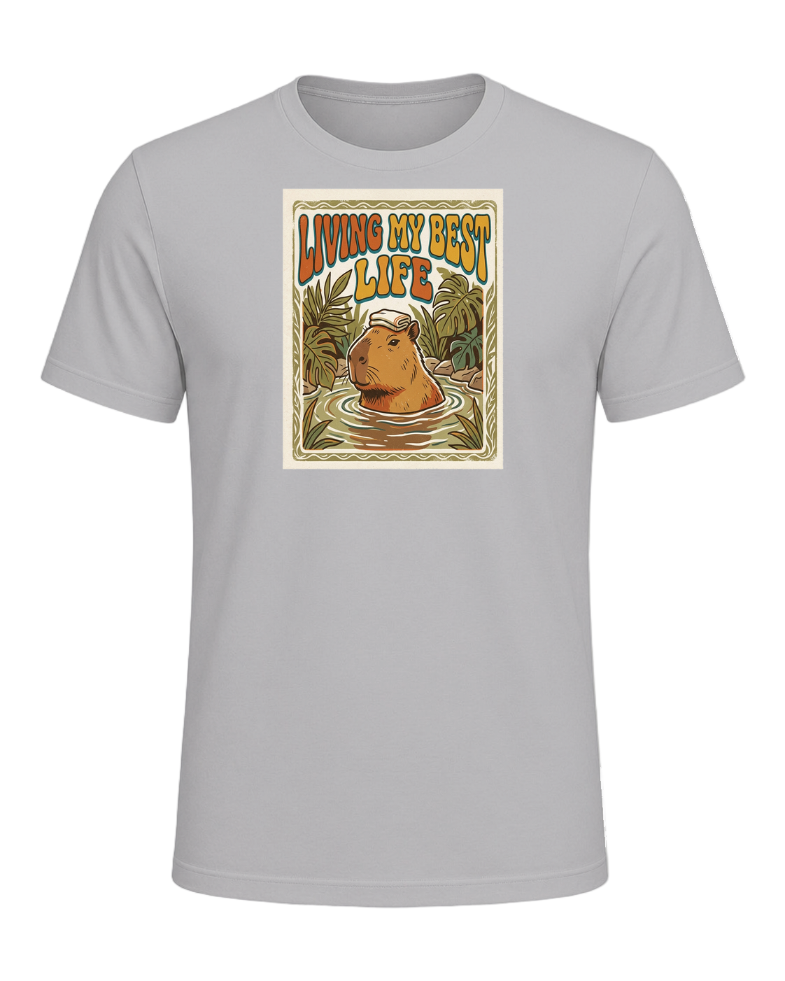 Capybara Chill Vibes — Athletic Heather
