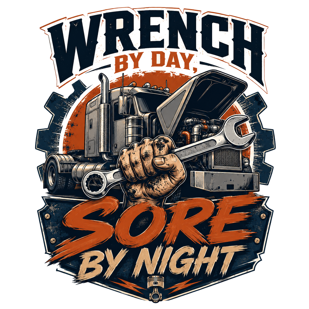 Wrench by day, sore by night