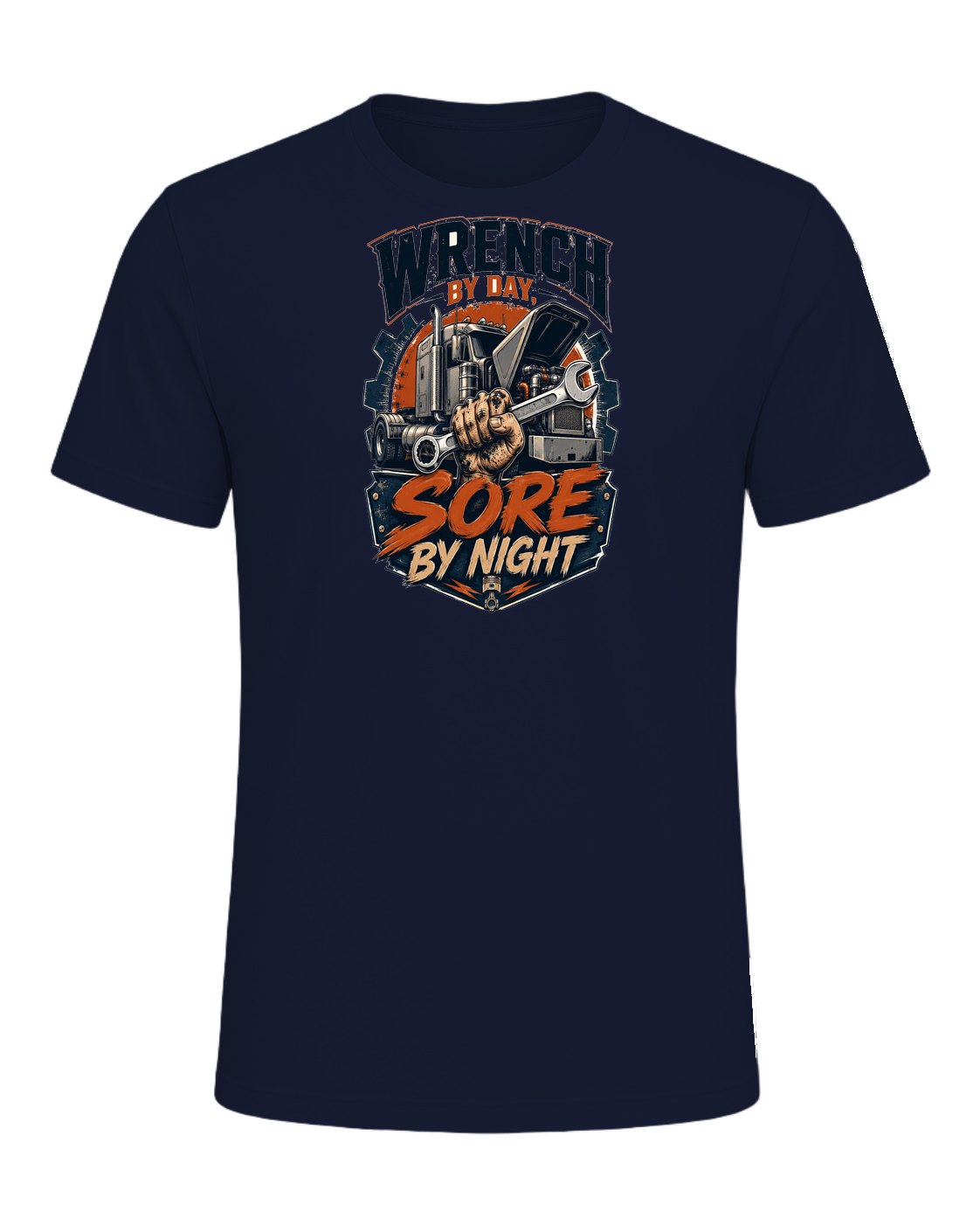Wrench by day, sore by night — Navy