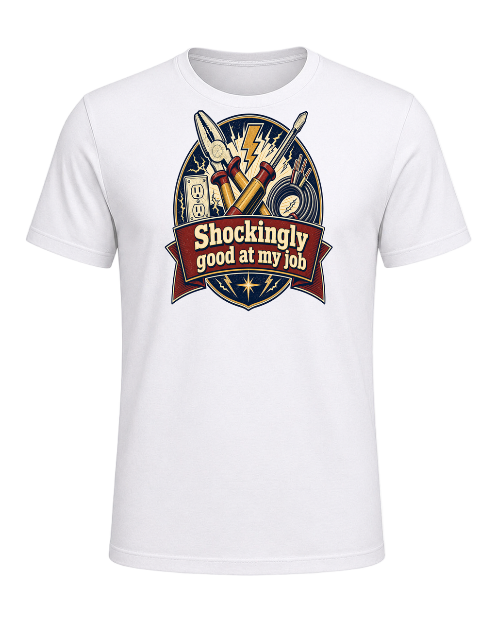 Shockingly good at my job — White