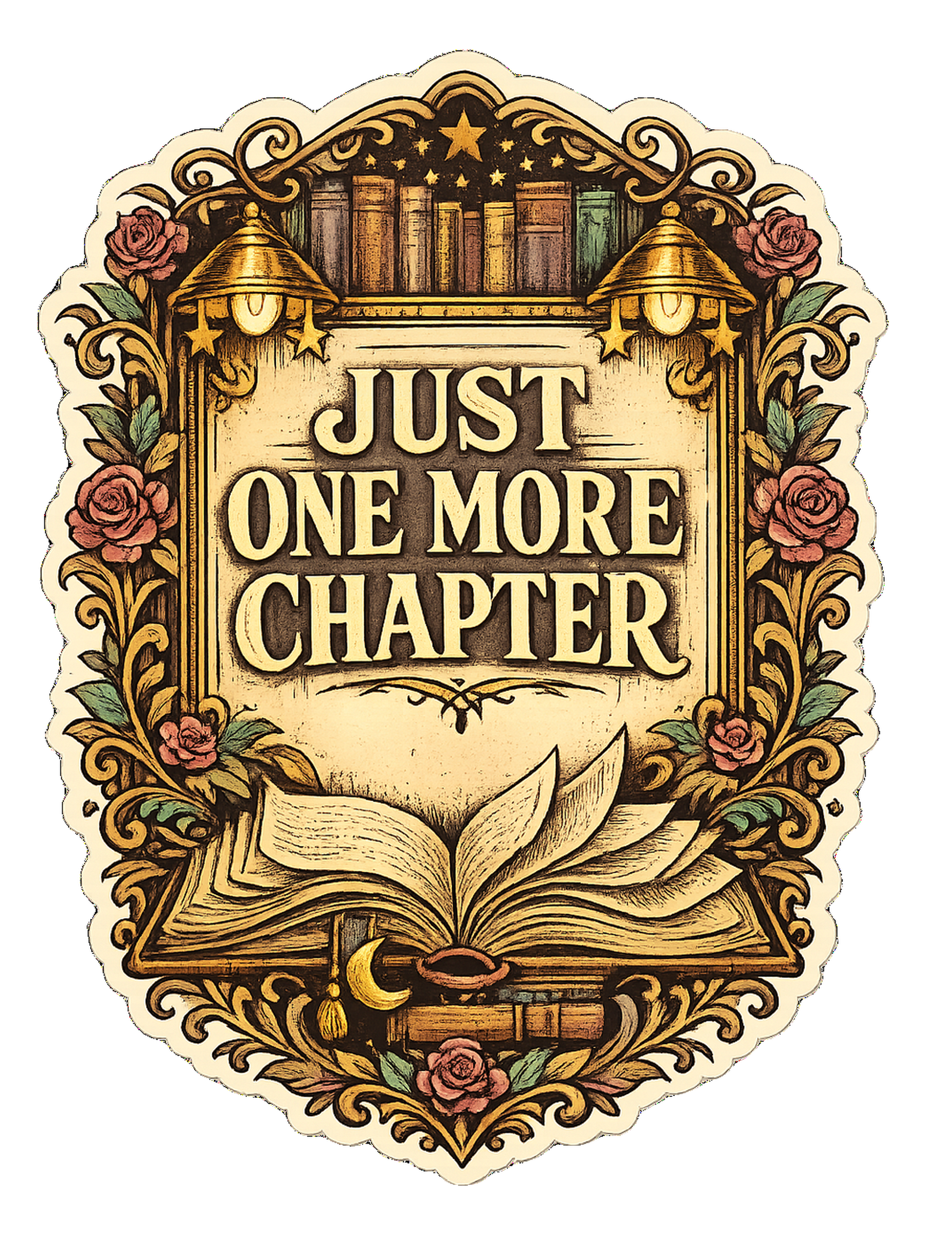 Just One More Chapter Tee