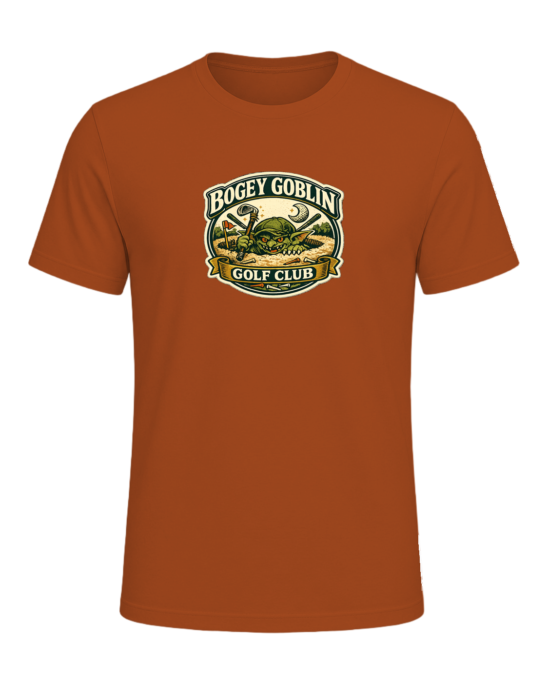 Bogey Goblin Golf Club Tee — Autumn