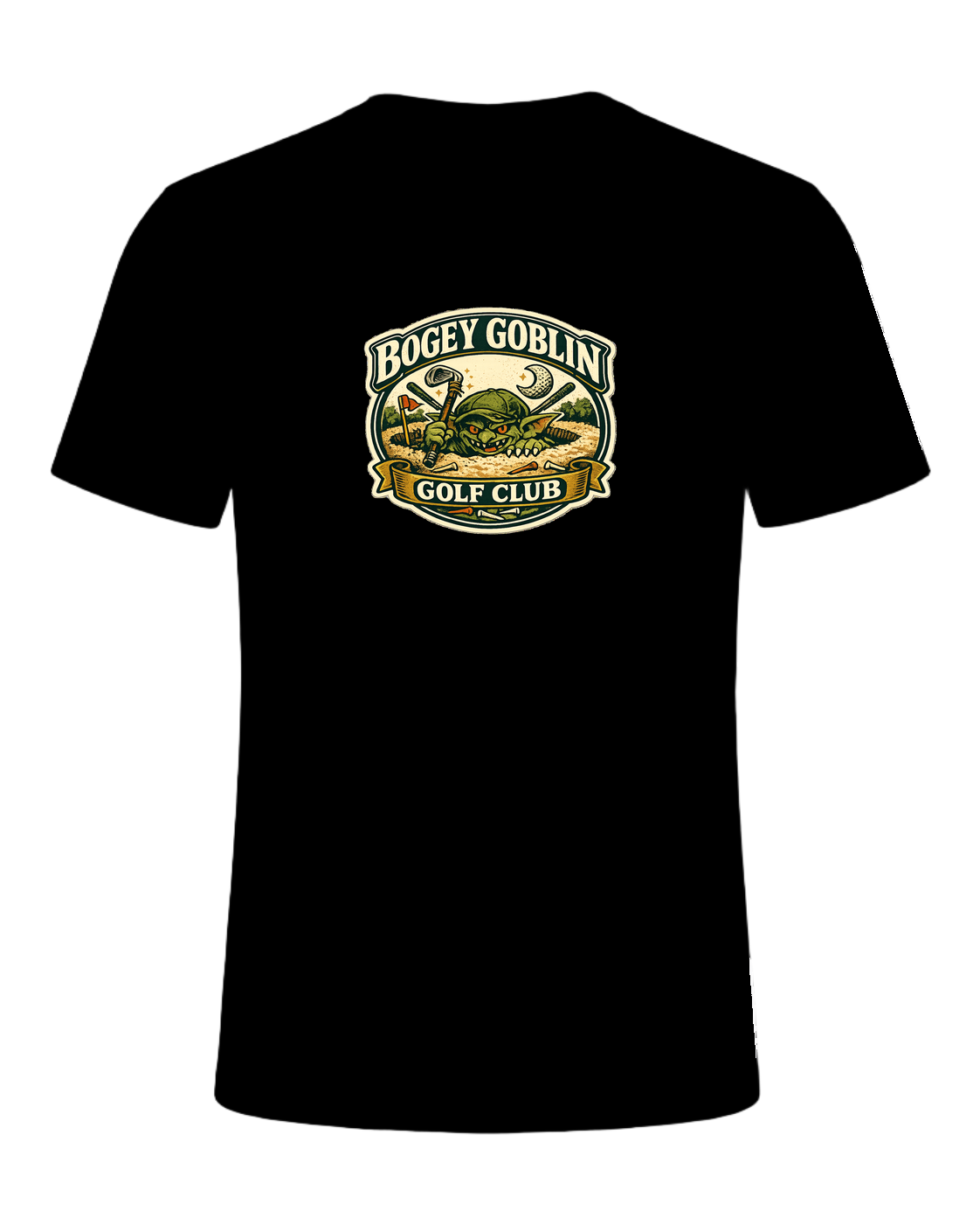 Bogey Goblin Golf Club Tee — Black