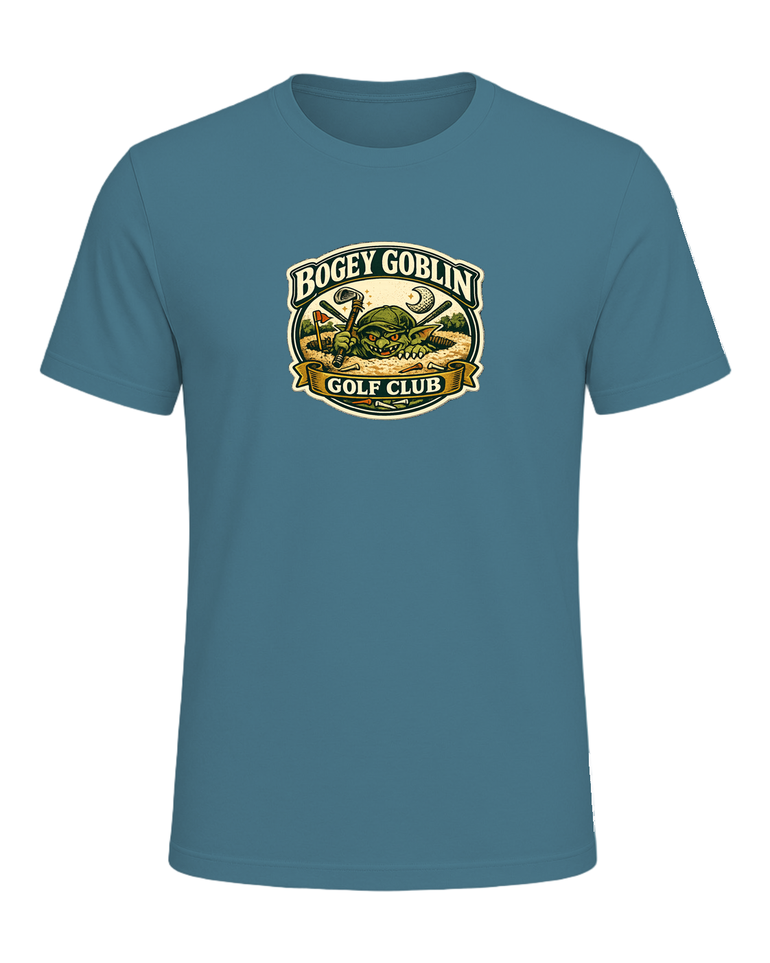 Bogey Goblin Golf Club Tee — Heather Deep Teal