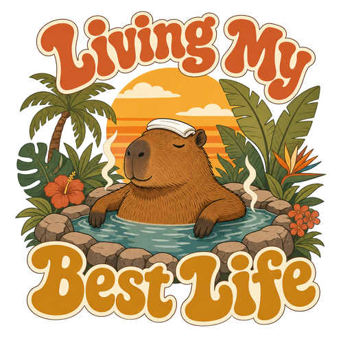 Capybara Chill Vibes