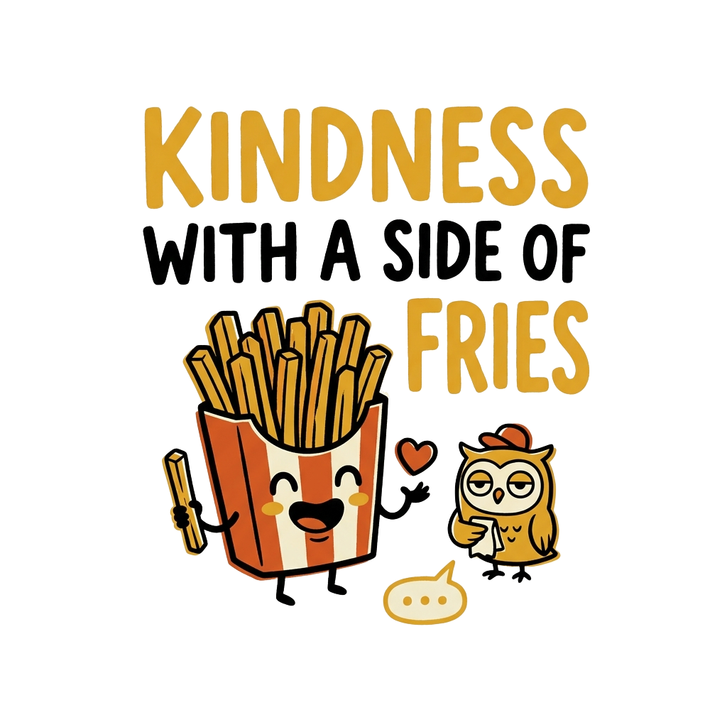 KINDNESS WITH A SIDE OF FRIES