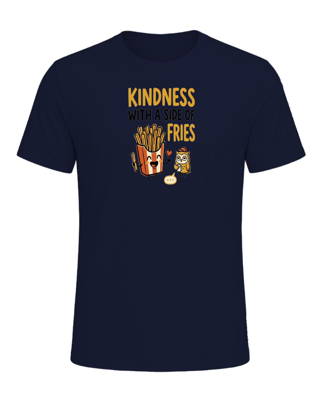 KINDNESS WITH A SIDE OF FRIES — Navy