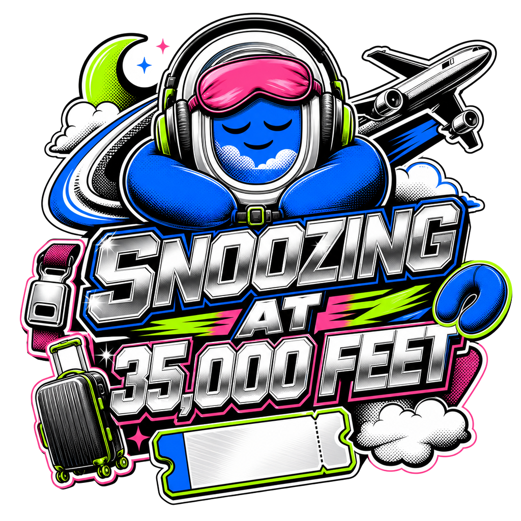 SNOOZING AT 35,000 FEET