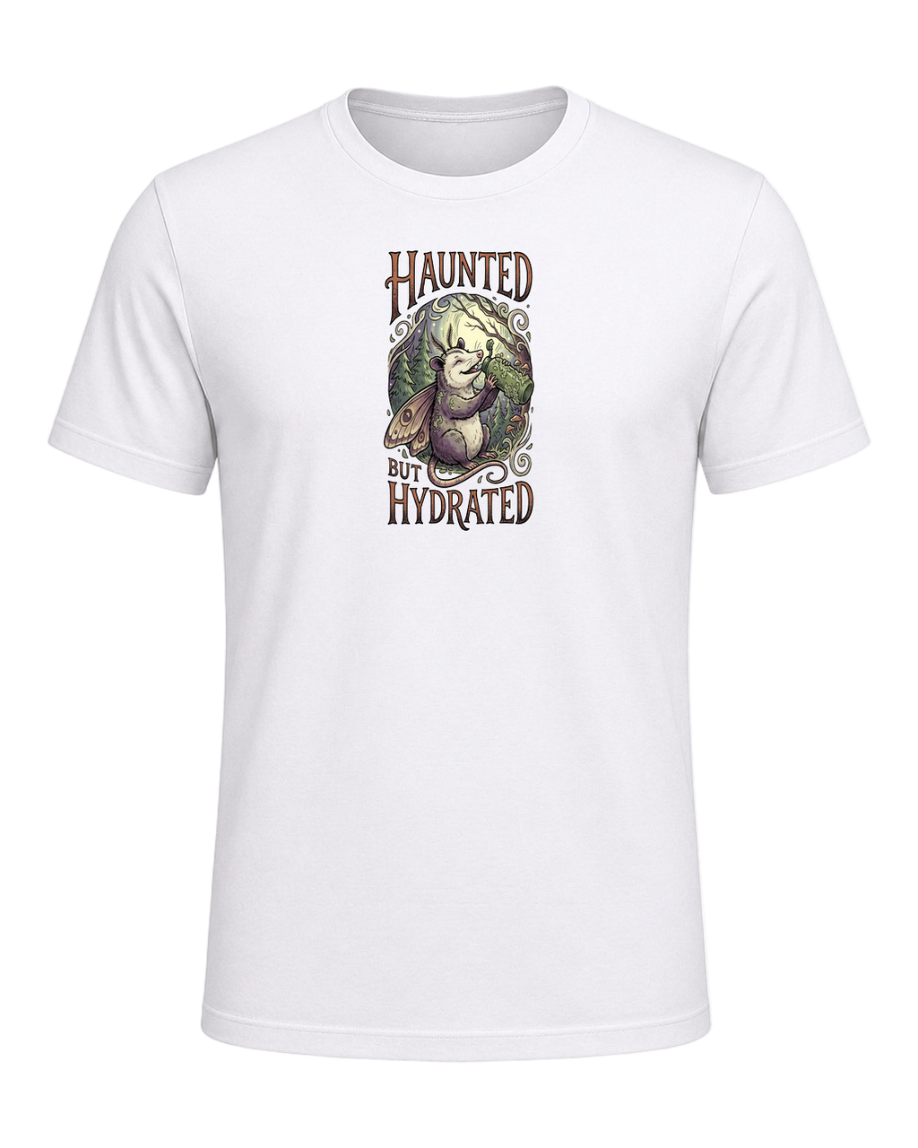 HAUNTED BUT HYDRATED — White