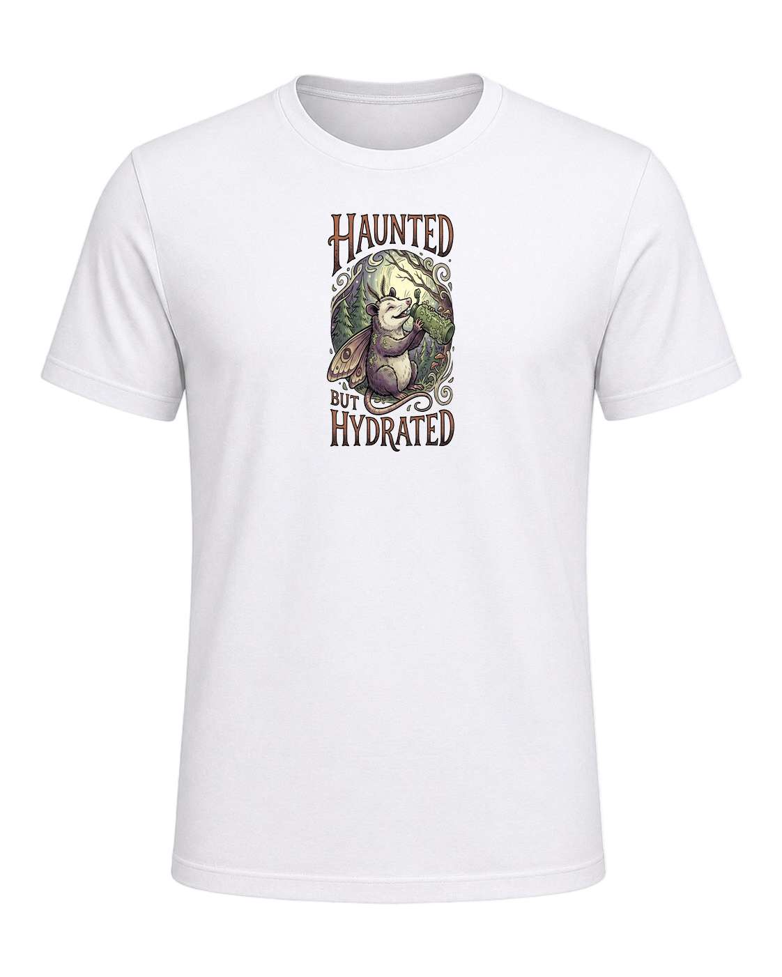 HAUNTED BUT HYDRATED — White