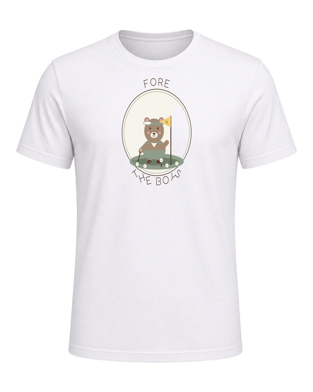 FORE THE BOYS — White