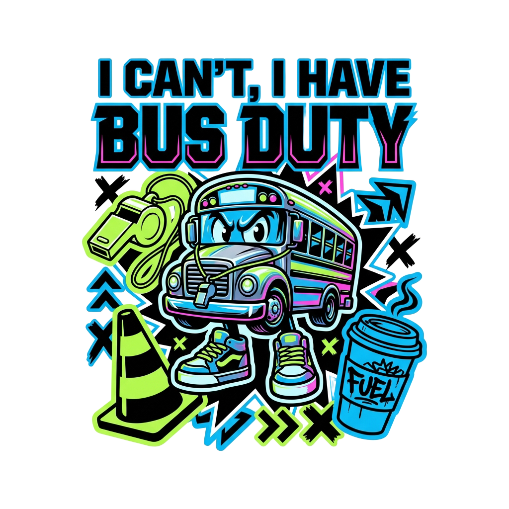 I CAN'T, I HAVE BUS DUTY