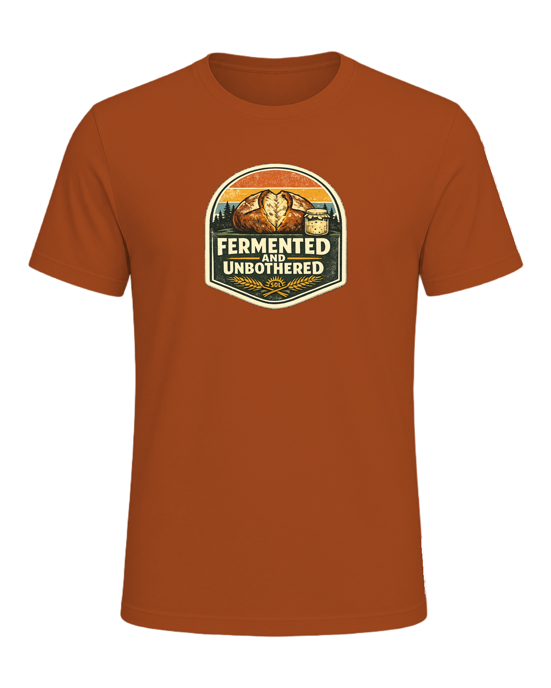 Fermented And Unbothered Tee — Autumn
