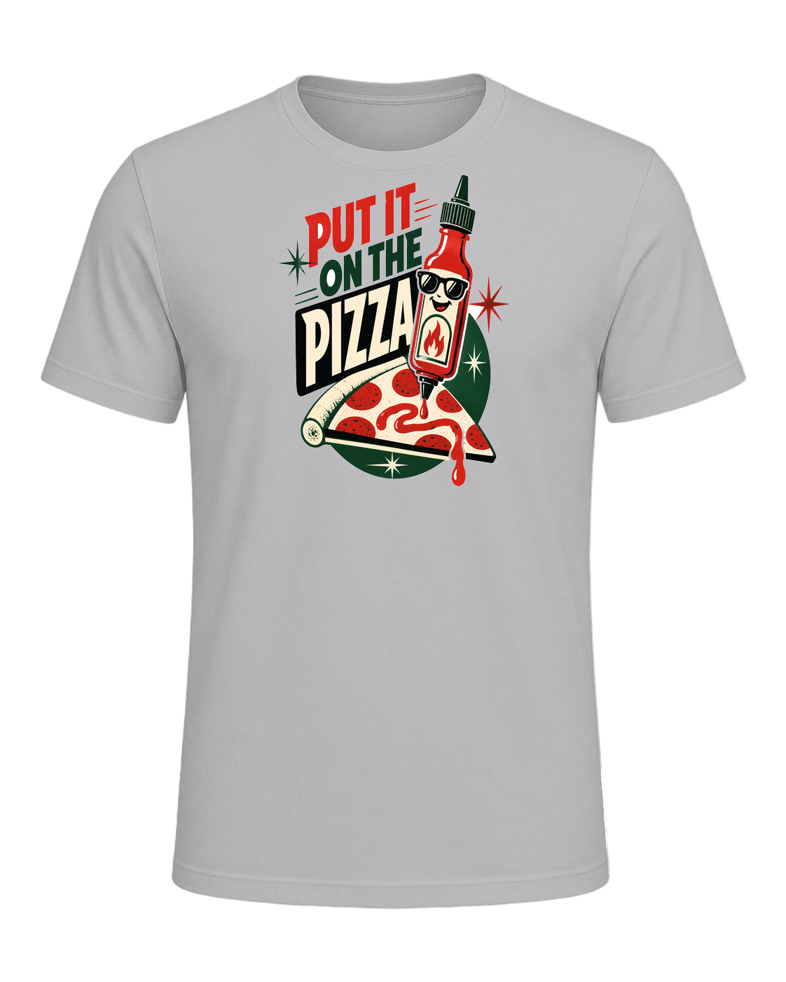 PUT IT ON THE PIZZA — Athletic Heather