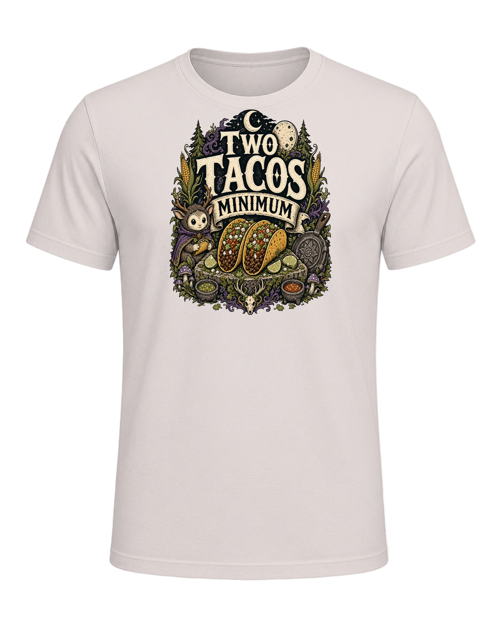 TWO TACOS MINIMUM — Heather Dust