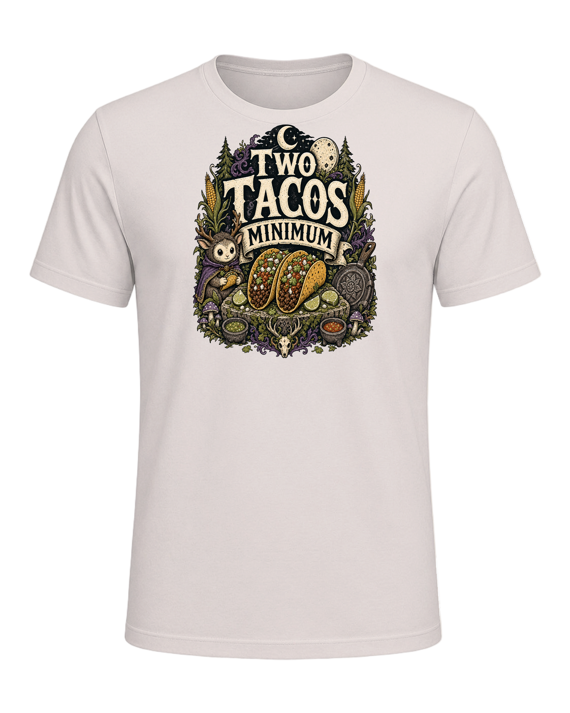 TWO TACOS MINIMUM — Heather Dust
